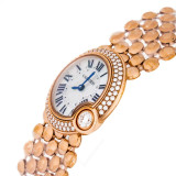 Cartier watches CARTIER Ballon Blanc 24MM Diamond 18K Pink Gold Womens Watch WE902057