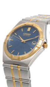 Citizen Watches CITIZEN Blue Dial Two-tone SS Men's Watch BL0094-54L