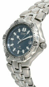 Citizen Watches CITIZEN Eco Drive Blue Dial Stainless Steel Mens Watch AT0910-51A