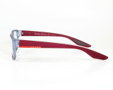 Eyewear Brands Prada Rectangle Grey Plastic Full Rim Frame Mens Eyewear 0PS 03GV-UB91O1