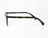 Eyewear Brands Prada Square Green Plastic Frame Mens Eyewear 0PR 29SV-UF81O1