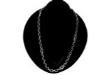 Gucci Jewelry GUCCI 6 Interlocking GG Stations Silver Necklace YBB61694100100U 