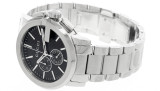 Gucci watches GUCCI-G 44MM CHRONO Stainless Steel Black Dial Mens Watch YA101204