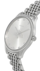 Gucci watches GUCCI G-Timeless 36MM SS Silver Dial Slim Unisex Watch YA1264153
