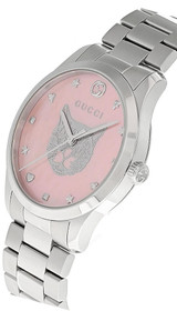 Gucci watches GUCCI G-Timeless Iconic 38MM QTZ SS Pink MOP Dial Unisex Watch YA1264166