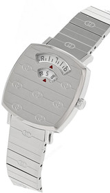 Gucci watches GUCCI Grip 27MM Stainless Steel Silver Dial Womens Watch YA157501