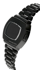Hamilton watches HAMILTON American Classic PSR Digital Black SS Men's Watch H52404130