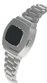 Hamilton watches HAMILTON American Classic PSR Digital Quartz SS Men's Watch H52414131