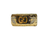 Jewelry Gucci Icon Blooms 18K Yellow Gold Enamel Ear Cuff YBD50404900100U