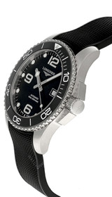 Longines watches LONGINES HydroConquest 43MM AUTO Black Dial Rubber Men's Watch L3.782.4.56.9  