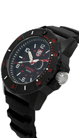 Luminox watches LUMINOX Navy Seal 45MM QTZ Black Dial Rubber Strap Mens Watch XS.3615