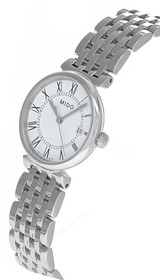 Mido Watches MIDO Dorada 25MM Quartz SS White Dial Women's Watch M033.210.11.013.00