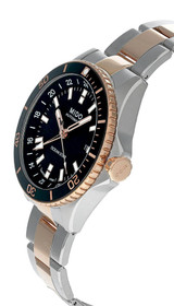 Mido Watches MIDO Ocean Star GMT 44MM SS Black Dial Rose Gold Men's Watch M026.629.22.051.00 