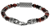 Montblanc Accessories MONTBLANC Duo Beads Silver (68) Size Bracelet 12616368 