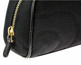 Montblanc Accessories MONTBLANC Starisma Pamina Black Italian Fabric Cosmetic Pouch 106530