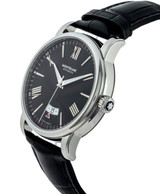 Montblanc watches MONTBLANC 4810 42MM Auto Black Dial LTHR Strap Mens Watch 115122