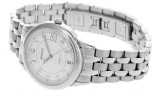 Movado watches MOVADO 34MM Automatic Stainless Steel White Dial Unisex Watch 0602645