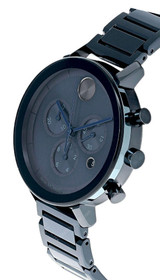 Movado watches MOVADO Bold Evolution 38MM S-Steel Blue Dial Womens Watch 3600790