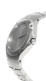 Movado watches MOVADO Museum Sports Edition S-Steel Silver Dial Mens Watch 0604480