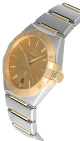 Omega watches OMEGA Constellation 39MM SS 18K Yellow Gold SS Bracelet Men's Watch 131.20.39.20.08.001