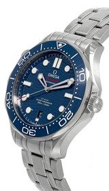 Omega watches OMEGA Seamaster 42MM AUTO SS Blue Dial Mens Watch 210.30.42.20.03.001
