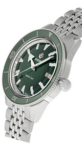 Rado watches RADO Captain Cook 42MM AUTO S-Steel Green Dial Men's Watch R32505313
