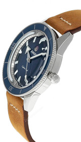 Rado watches RADO Captain Cook AUTO 42MM Blue Dial Leather Men's Watch R32505205