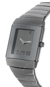Rado watches RADO Diastar Digital High-Tech Ceramic Bracelet Mens Watch 193.0433.3