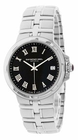 Raymond Weil Watches RAYMOND WEIL Parsifal 41MM Black Dial Stainless Steel Mens Watch 5580-ST-00208