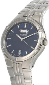 Seiko watches Seiko Blue Dial Stainless-Steel Men's Watch SGEE37