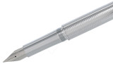 Sheaffer Pens SHEAFFER Intensity Engraved Chrome M Nib Fountain Pen E0924153