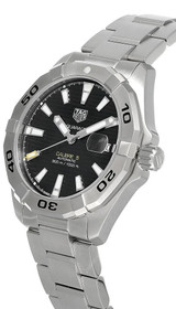 TAG Heuer Watches‎ TAG HEUER Aquaracer 41MM AUTO Black Sunray Dial Mens Watch WBD2110BA0928
