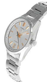 TAG Heuer Watches‎ TAG HEUER Carrera AUTO 36MM SS Silver Dial Women's Watch WBN2310.BA0001 