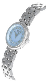 Tissot watches TISSOT Bellissima 26MM SS Small Lady Blue MOP Dial Women's Watch T1260101113300