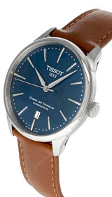 Tissot watches TISSOT Chemin Des Tourelles 39MM AUTO Brown Leather Men's Watch T139.807.16.041.00