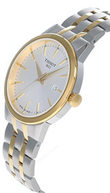Tissot watches TISSOT Classic Dream 42MM SS Two-Tone Silver Dial Men's Watch T1294102203100