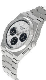 Tissot watches TISSOT PRX CHRONO 42MM SS AUTO White Dial Men's Watch T137.427.11.011.01