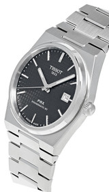 Tissot watches TISSOT PRX Powermatic 80 SS Black Dial Mens Watch T1374071105100
