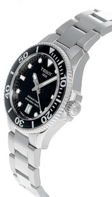 Tissot watches TISSOT Seastar 1000 36MM SS Black Dial Unisex Watch T120.210.11.051.00