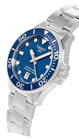 Tissot watches TISSOT SeaStar 1000 36MM Blue Dial SS Unisex Watch T1202101104100
