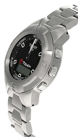 Tissot watches TISSOT T-Touch 40MM SS Analog/Digital Multifunction Men's Watch T33.1.588.51 