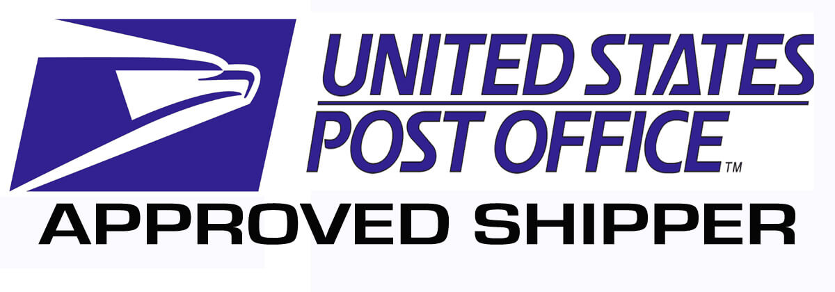 'United States Post Office Approved Shipper' Logo
