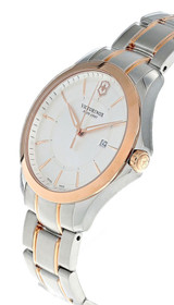 Victorinox Swiss Army watches VICTORINOX Alliance 40MM SS Silver Dial Two-Tone Mens Watch 241912